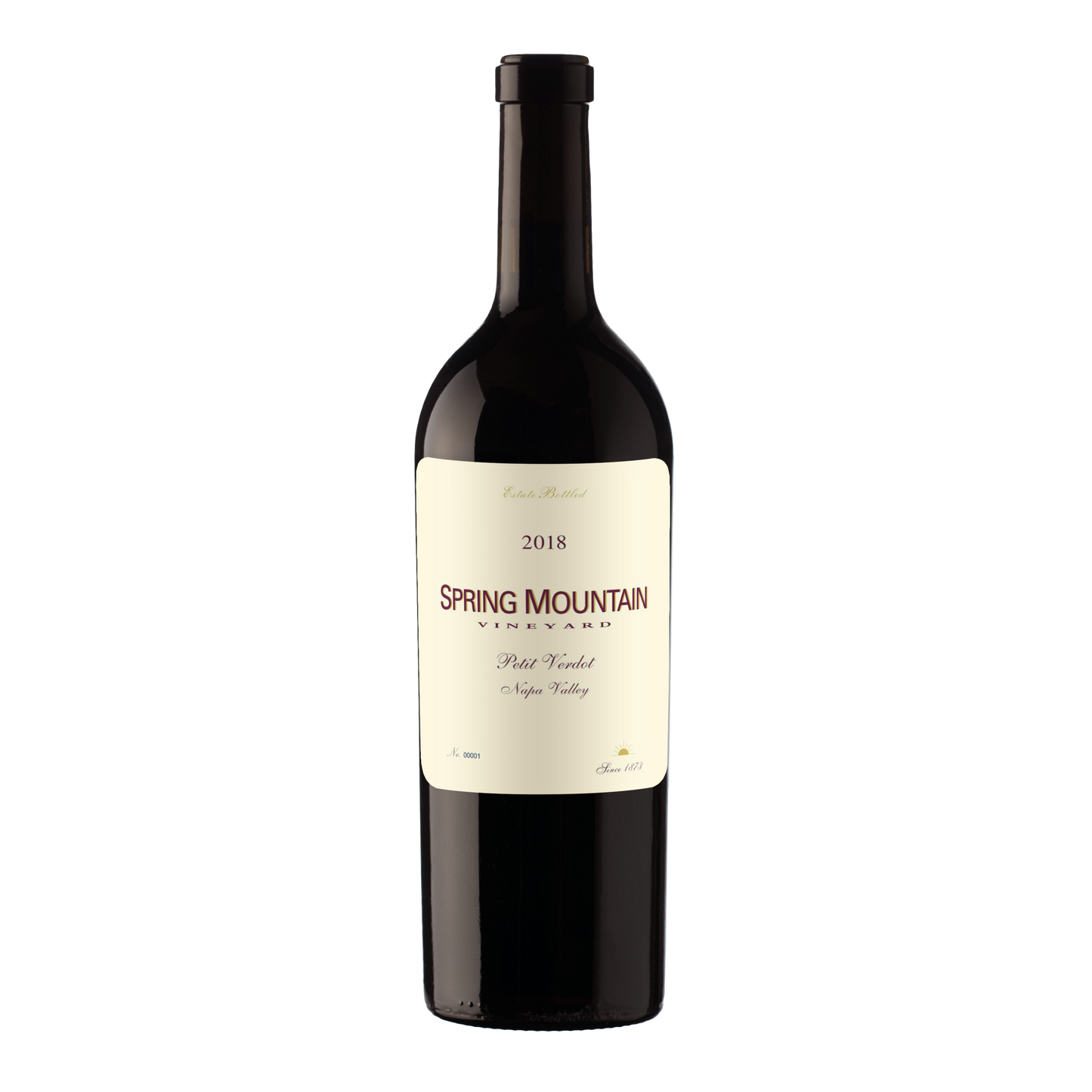 Spring Mountain Vineyard's 2018 Petit Verdot.