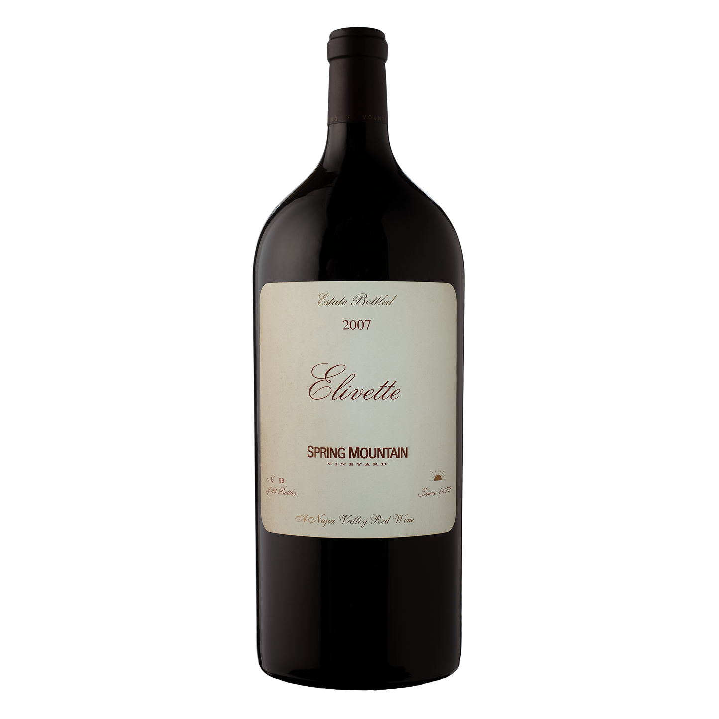 2007 Elivette 6L Spring Mountain Vineyard.