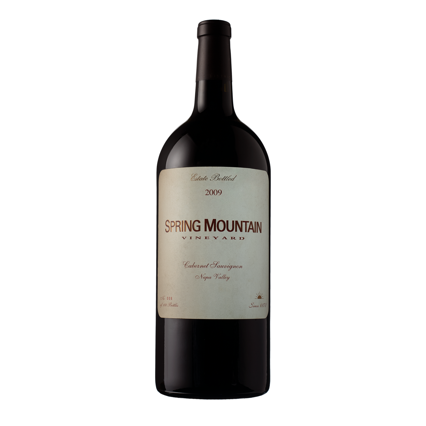 2009 Estate Cabernet Sauvignon 3L Spring Mountain Vineyard.