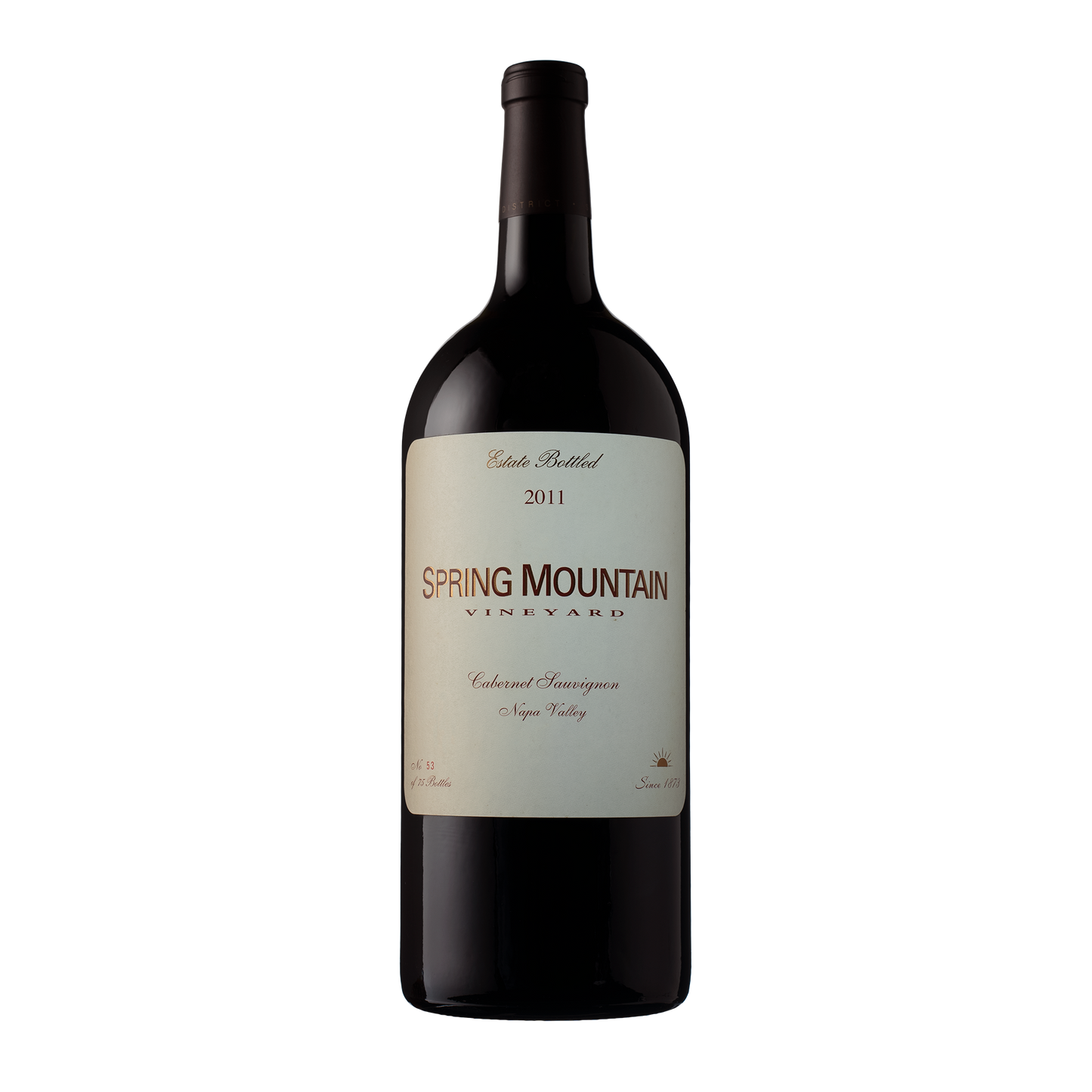 2011 Estate Cabernet Sauvignon 3L Spring Mountain Vineyard.