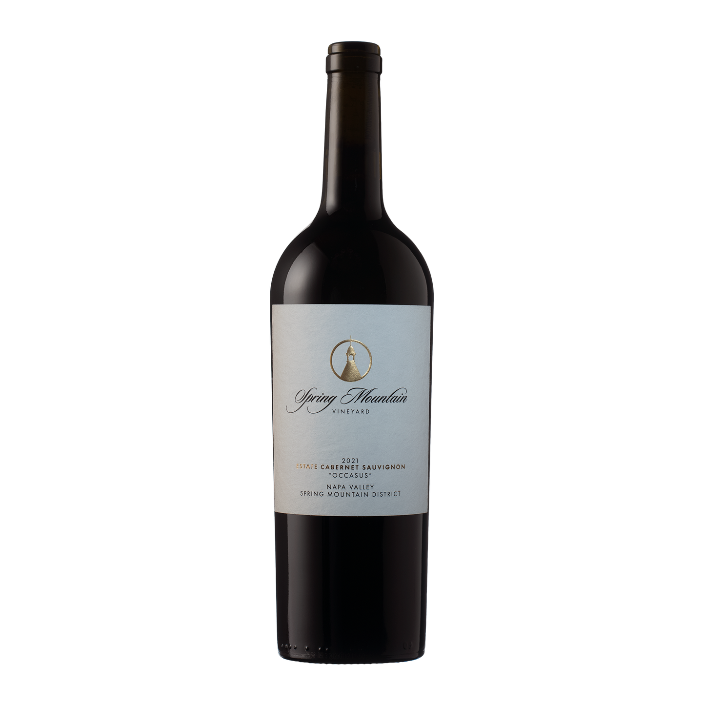2021 Occasus Cabernet Sauvignon Spring Mountain Vineyard.