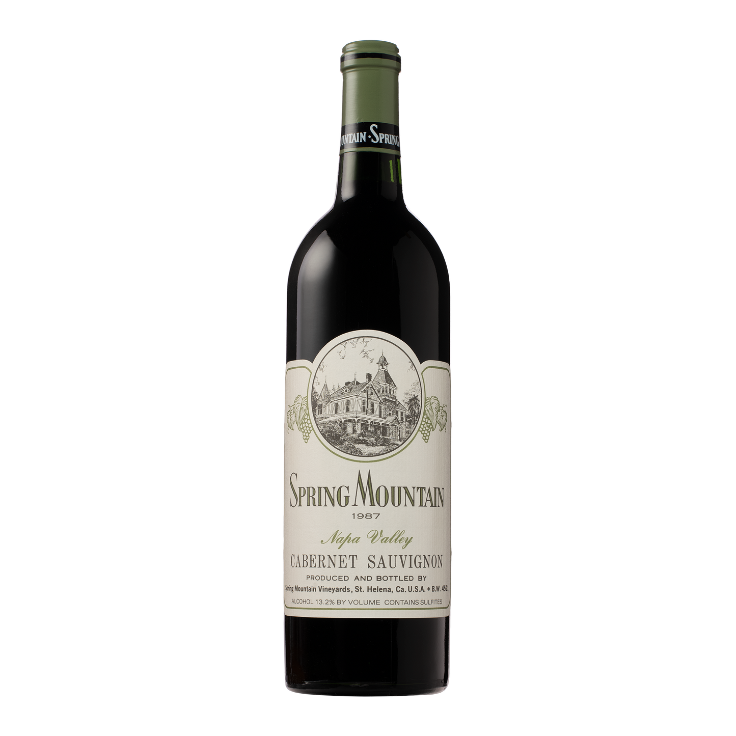 1987 Estate Cabernet Sauvignon.