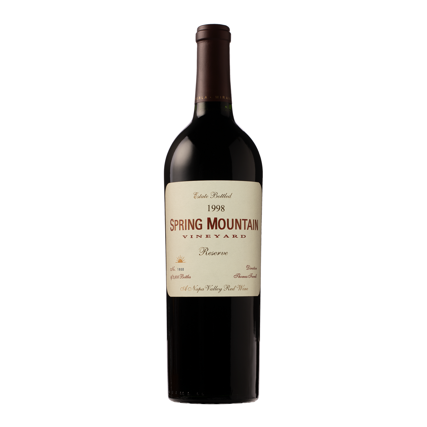 1998 Reserve Blend.