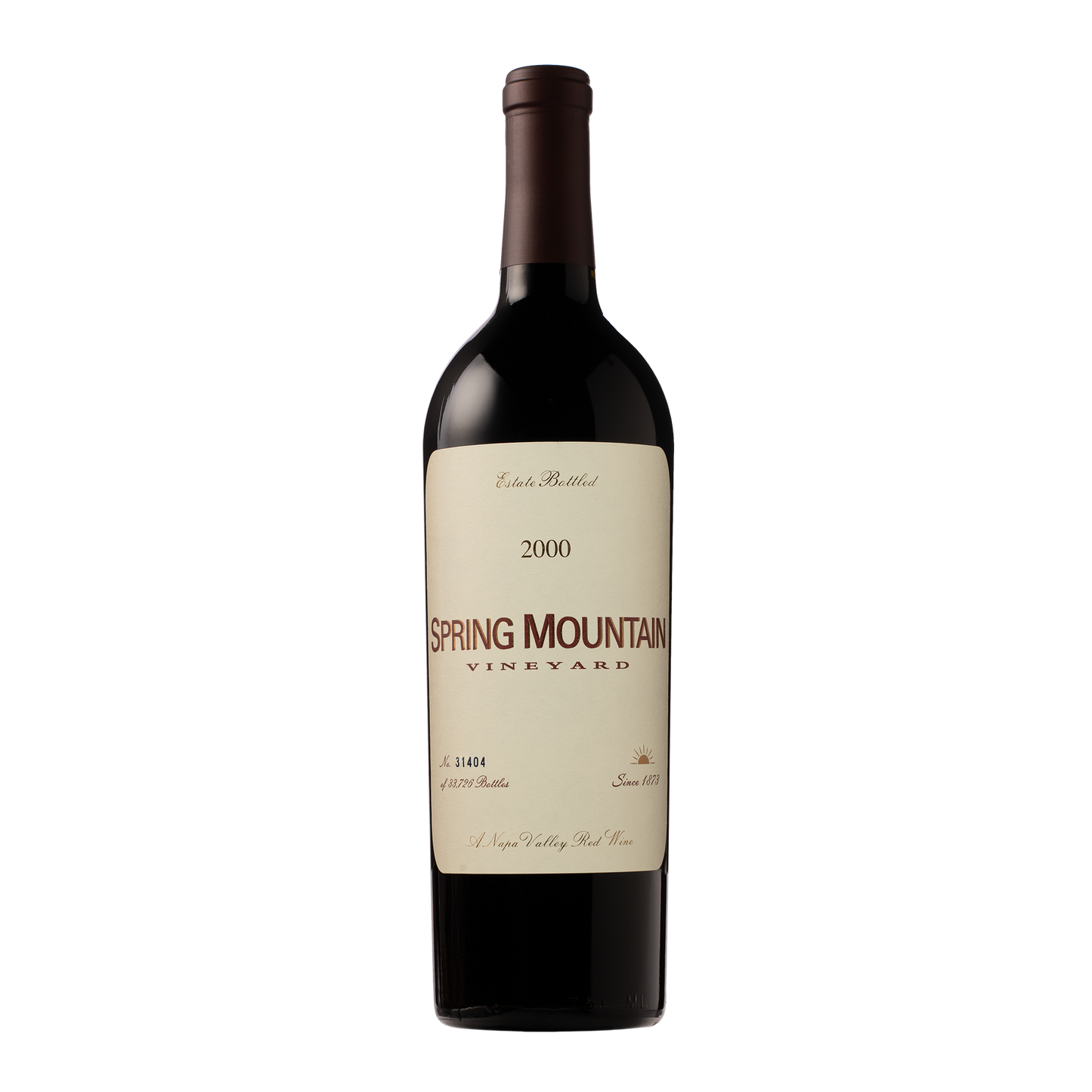 2000 Estate Cabernet Sauvignon.