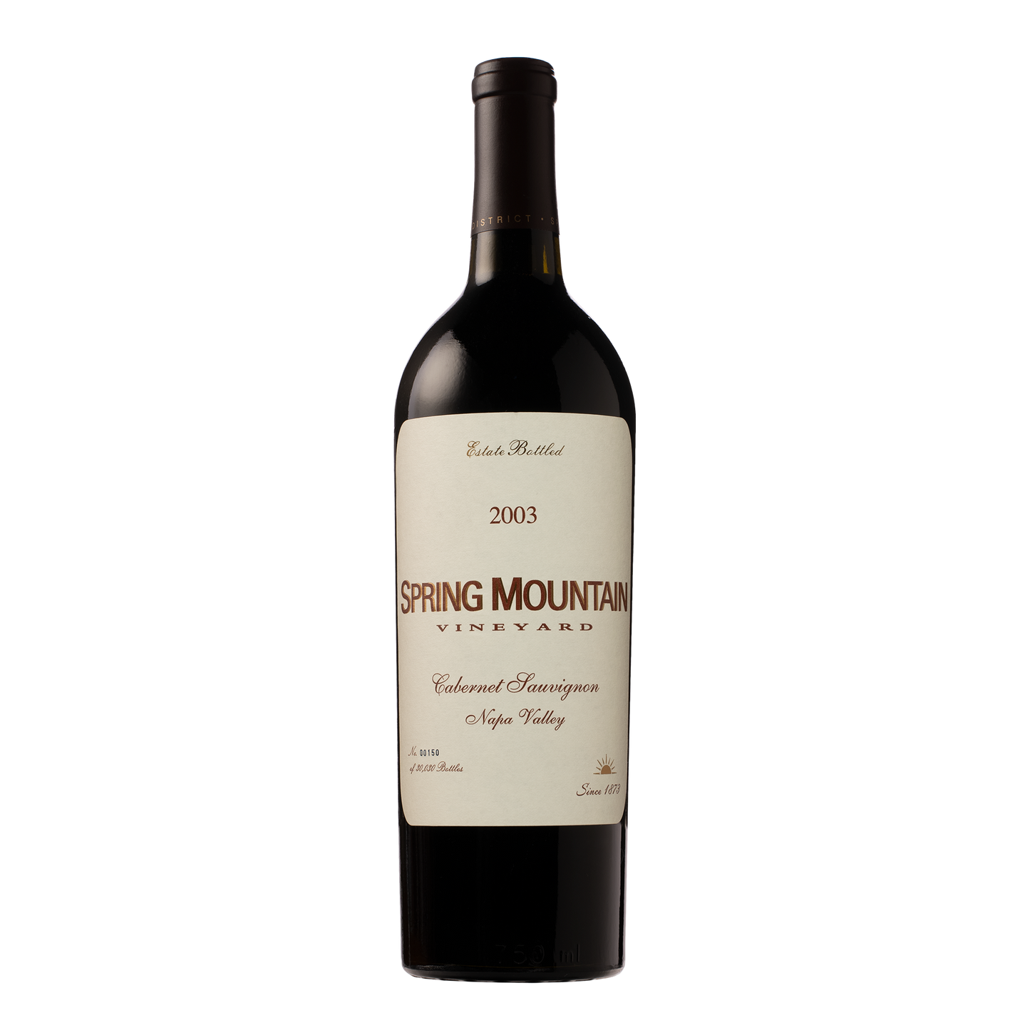 2003 Estate Cabernet Sauvignon.