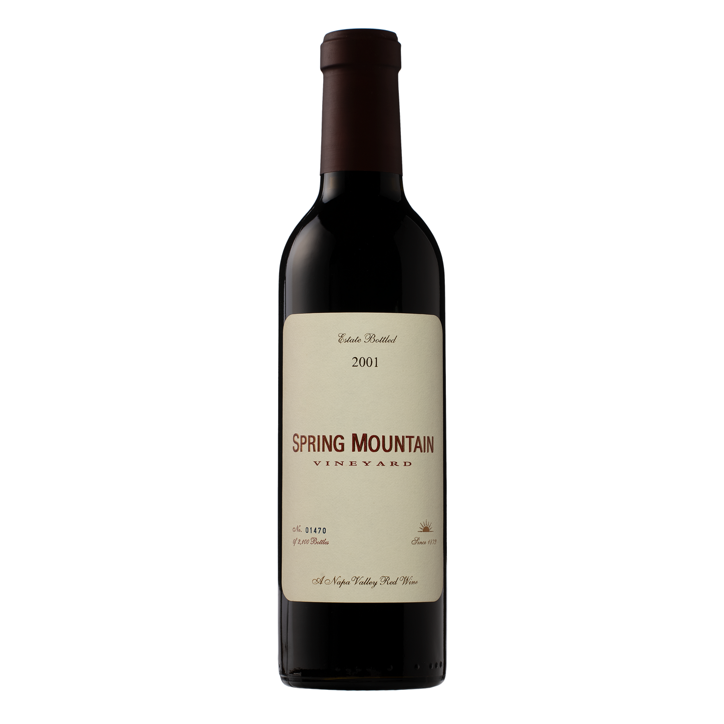 2001 Estate Cabernet Sauvignon 375mL.