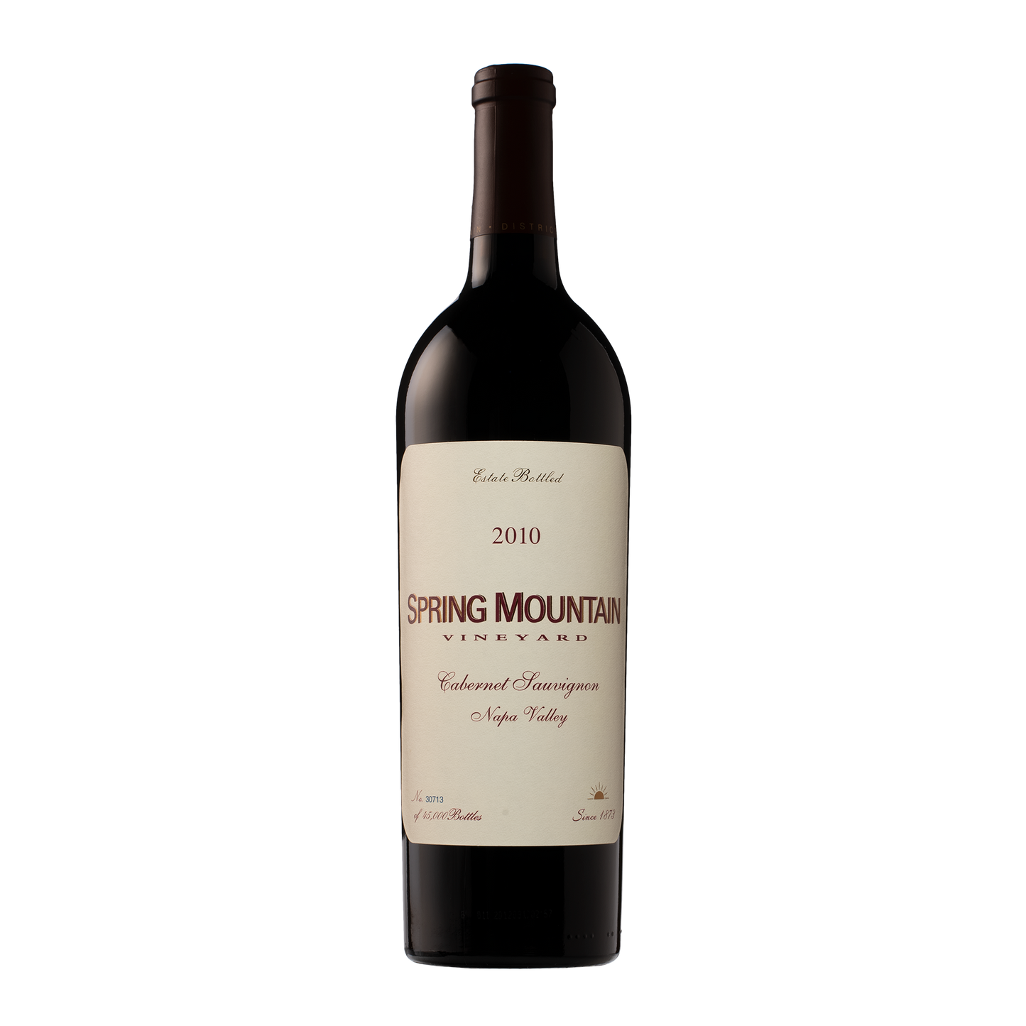 2010 Estate Cabernet Sauvignon.