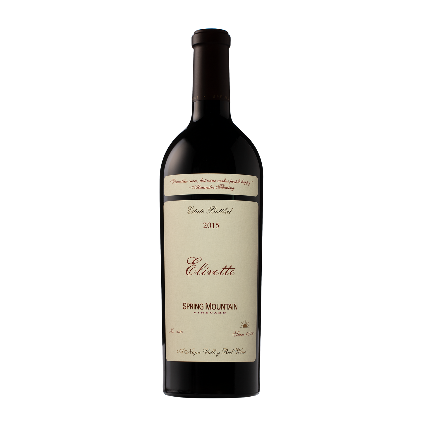 2015 Elivette Red Wine Napa Valley.
