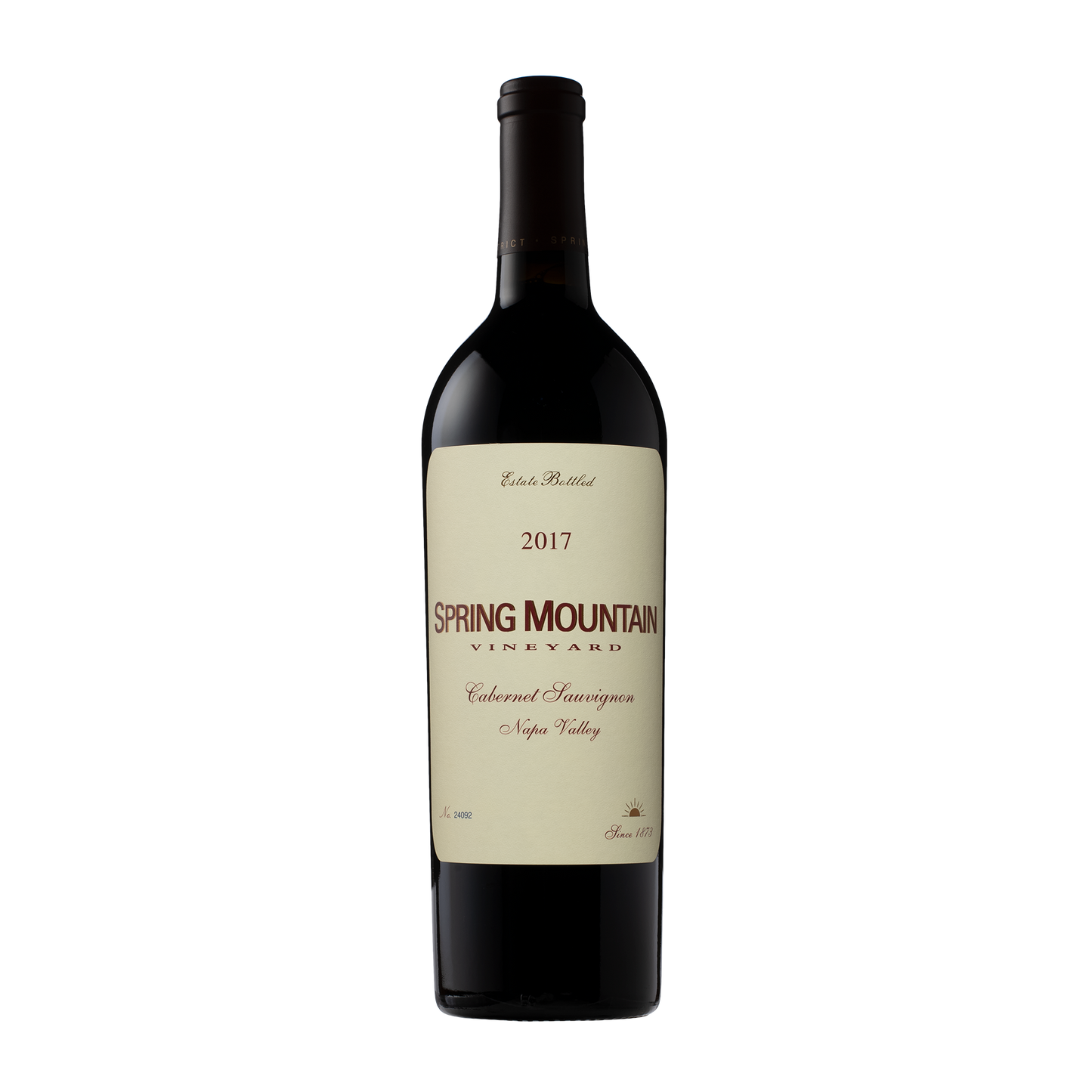 Spring Mountain Vinyeard 2017 Cabernet Sauvignon.