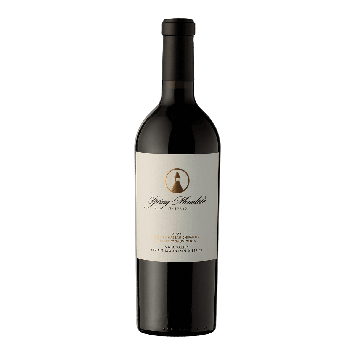 Spring Mountain Vineyard's 2023 Chateau Chevalier Cabernet Sauvignon bottle.