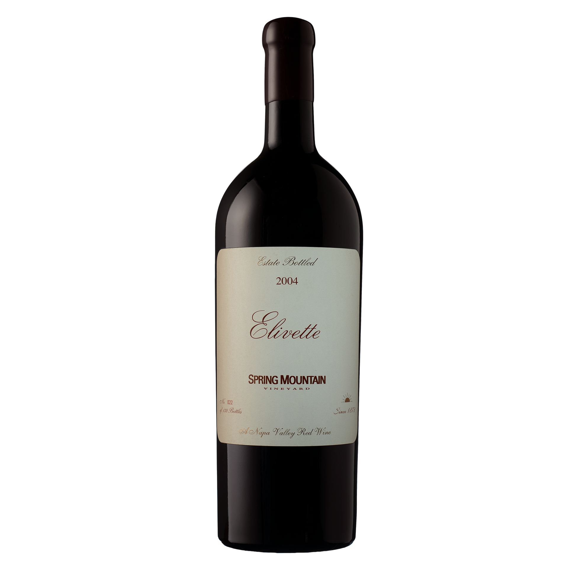 2004 Elivette 3L Spring Mountain Vineyard.