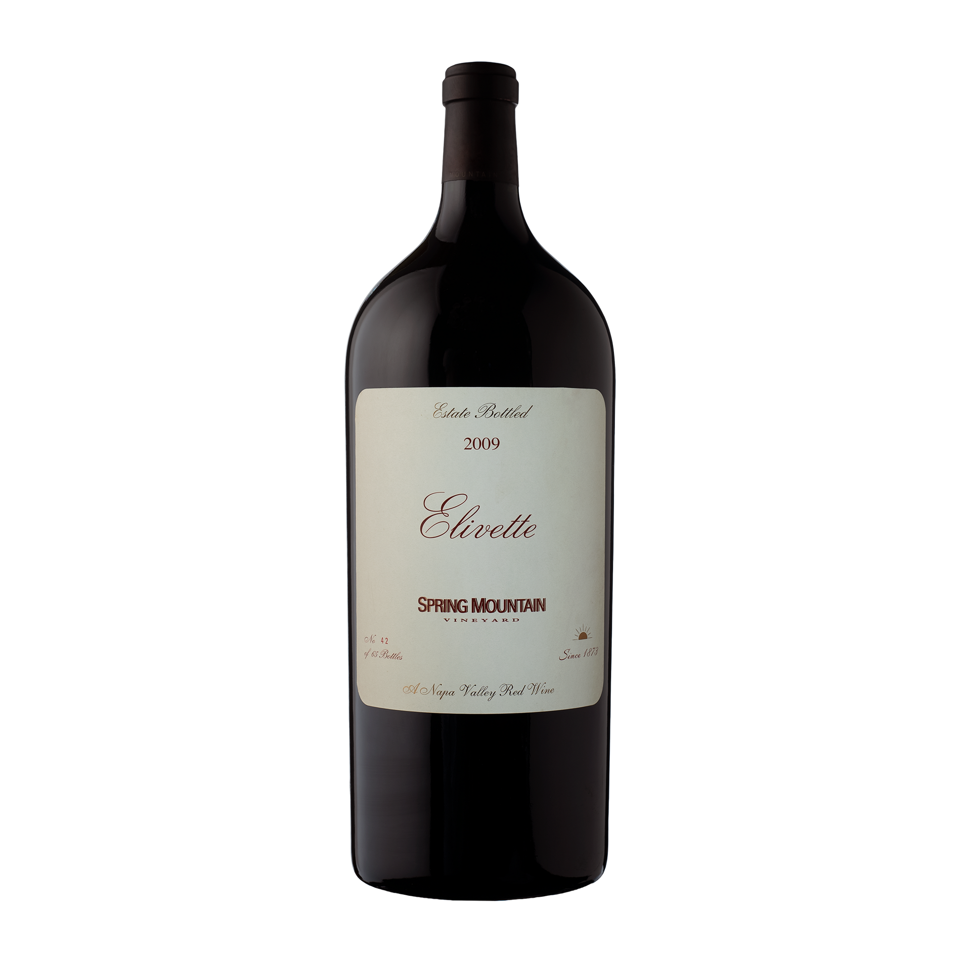 2009 Elivette 6L Spring Mountain Vineyard.