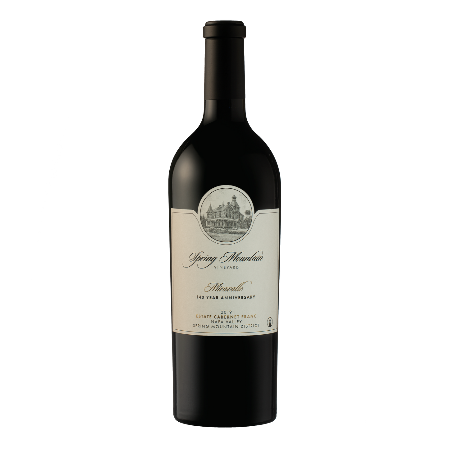 2019 Estate Cabernet Franc "Miravalle" 140th Anniversary wine.
