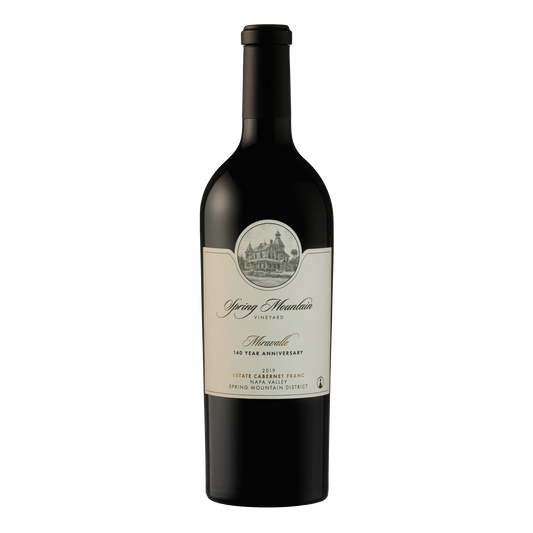 2019 Estate Cabernet Franc "Miravalle" 140th Anniversary wine.