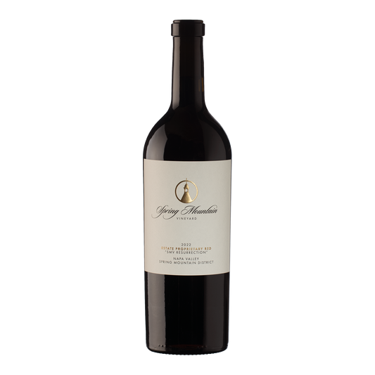 Spring Mountain Vineyard's 2022 Estate Proprietary Red named Resurrection.