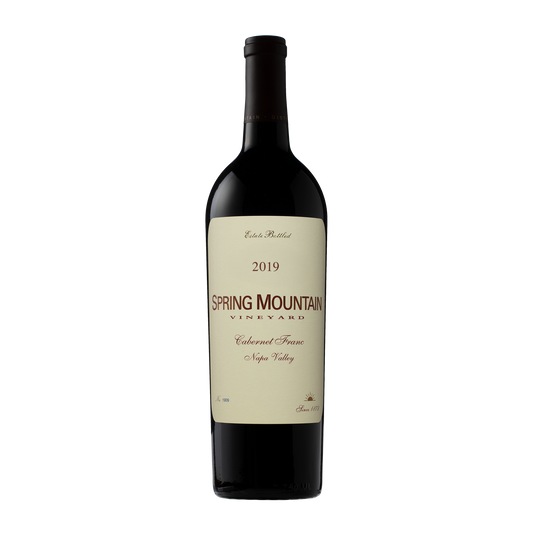Bottle image of Spring Mountain Vineyard's 2019 Cabernet Franc.