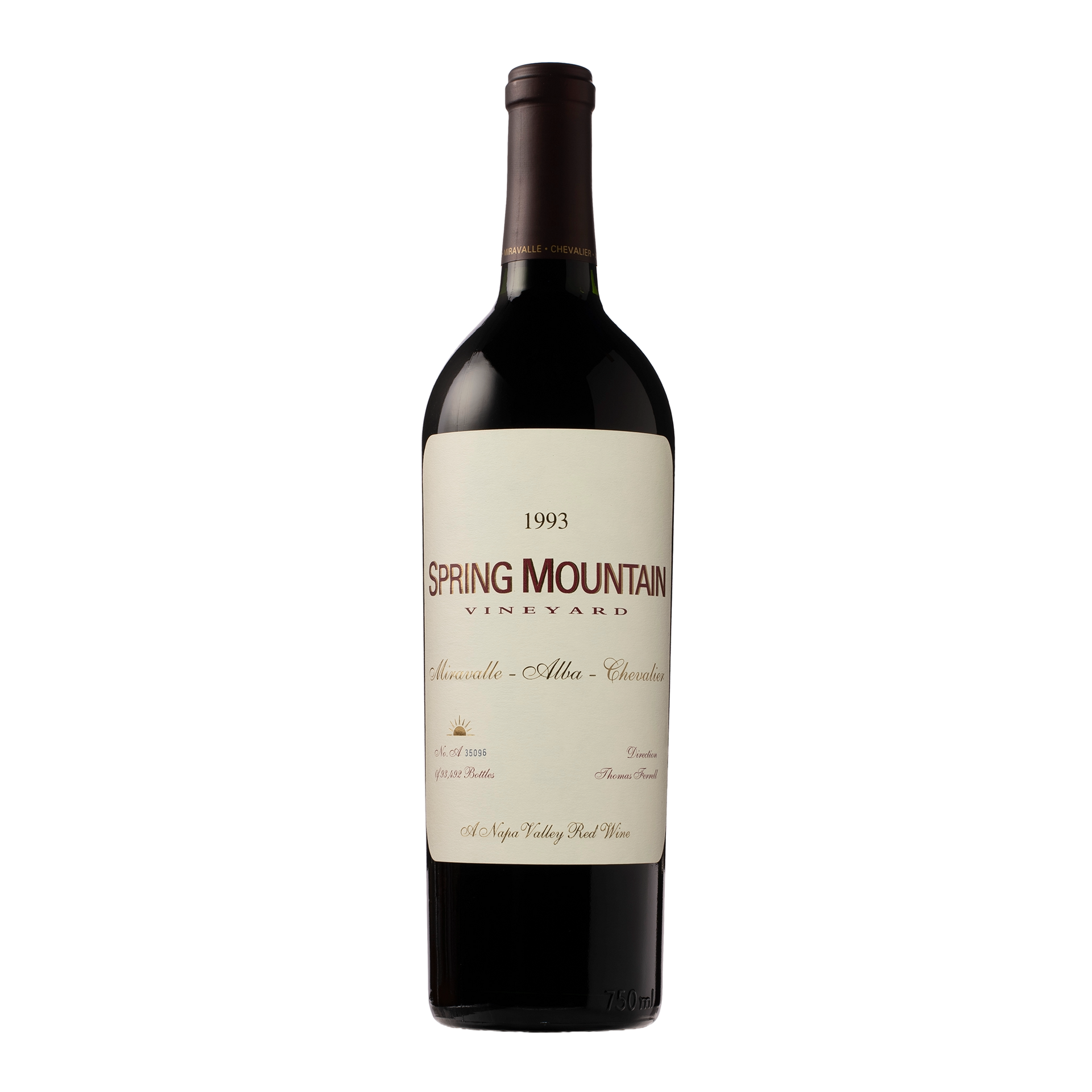 1993 Estate Cabernet Sauvignon – Spring Mountain Vineyard