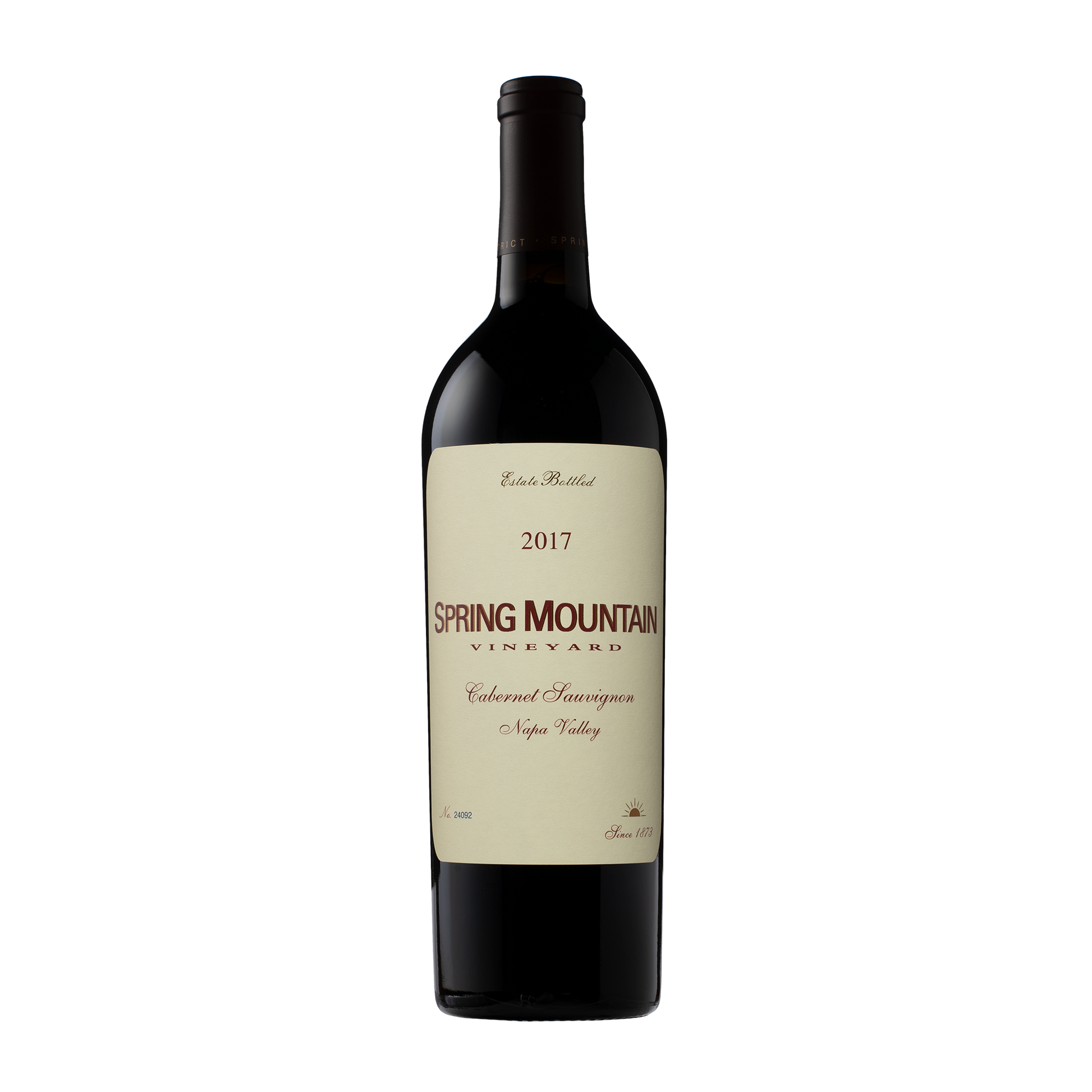 Spring Mountain Vinyeard 2017 Cabernet Sauvignon.