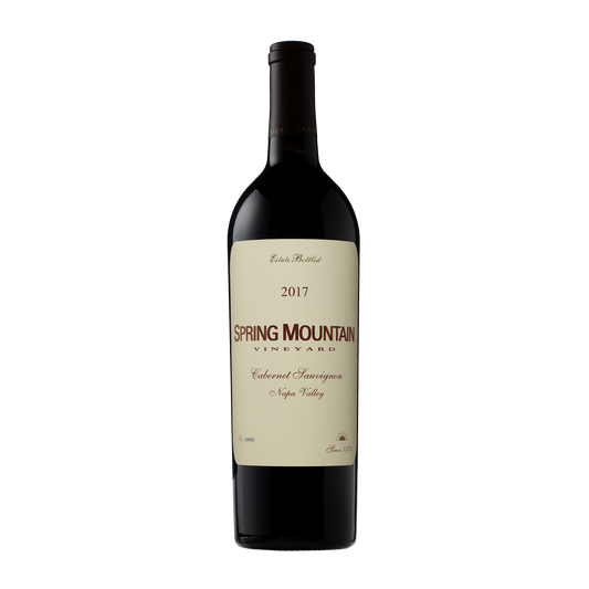 Spring Mountain Vinyeard 2017 Cabernet Sauvignon.